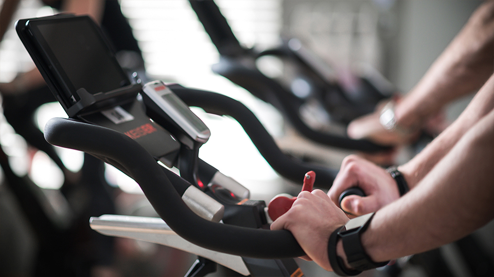 Keiser spin class at The Essex Golf and Country Club